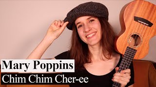 Chim Chim Cheree  Mary Poppins Ukulele Playalong [upl. by Tiebout]