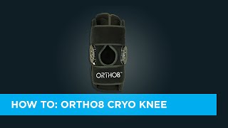 How To Ortho8 Cryo Knee Brace [upl. by Sou871]