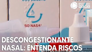 Descongestionante nasal pode causar taquicardia e insônia [upl. by Eliga]