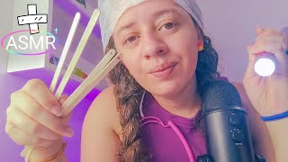 ASMR ROLEPLAY  Médica EXAMINANDO VOCÊ [upl. by Gow]