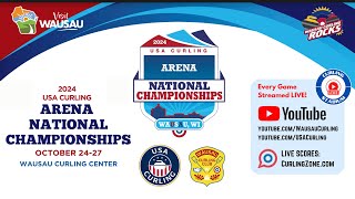 Katy Mercer vs Morgan Weber  Draw 6  USA Curling Arena National Championships A [upl. by Lorrie]