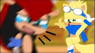 Stop pronouncing the quotTquot  meme  Sonic  feat Mighty and Ray  Original Idea [upl. by Hareemas]