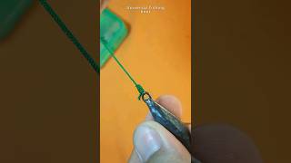 How to tie a sinker 227 fishingknot fishinghook fishinghack [upl. by Emelyne]