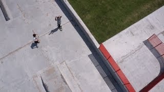 Aerial Video of Heritage Skate Park in Clarksville TN [upl. by Zsuedat]