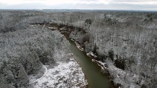 DJI Mini 2 SE Snow Shots  1st Snowfall Of Winter In Canada  CGBS [upl. by Harding]