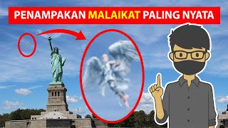 VIDEO PENAMPAKAN MALAIKAT DI DUNIA NYATA [upl. by Ambert]