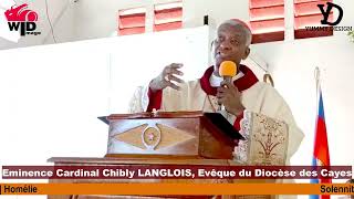 Eminence Card Chibly LANGLOIS Evêque du Diocèse des Cayes Homelie  04 octobre 2024  Fèt Bero [upl. by Germaun542]