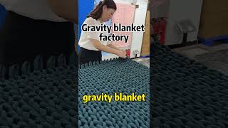 weighted blanketweightedblanket blanket Gravity blanket foryou knittingblanket factory [upl. by Yrdua396]