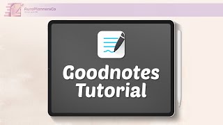 Guide Goodnotes 5 Tutorial auraplannersco [upl. by Vasili984]