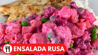 🇵🇪 ENSALADA RUSA PERUANA CON POLLO FRITO  RECETA DELICIOSA [upl. by Sperling]