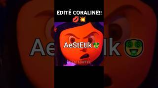 Edite la peli de Coraline 💋💥 humor viralvideo xd [upl. by Helmer]