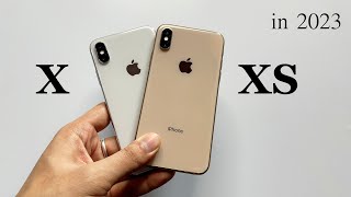 iPhone X vs iPhone XS🔥 in 2023  Best iPhone To Buy Second Hand HINDI [upl. by Nassir663]