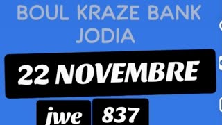 BOUL SAINT 22 NOVEMBRE BINGOOOOOO FLORIDA BOUL KRAZE BANK [upl. by Imoan775]