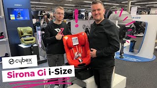 CYBEX Sirona Gi  fotelik obrotowy do 20 kg [upl. by Ysnap]