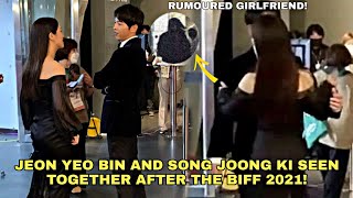 EVIDENCES REVEALED Song Joong Ki Rumoured Girlfriend is Jeon Yeo Bin [upl. by Garnett]