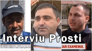 Interviuri Cu Prosti  Oameni Prosti  Cele Mai Tari Interviuri [upl. by Allenotna]