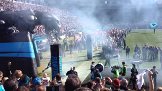 Carolina Panthers NFC Divisional Playoff Introduction 11214 [upl. by Siraval]