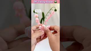 Beautiful Pipe Cleaner Flower Making  Home decoration craftdiydiyflowersflowers crochet [upl. by Aicinet]