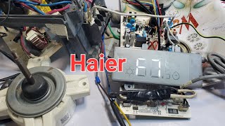 Haier F7 erar code Dc inverter Ac fald solve plus solution [upl. by Fawnia]