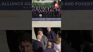 Trudeau Biden amp Meloni Miss G20 Family Photo With World Leaders PM Modi Takes Center Stage [upl. by Parlin]