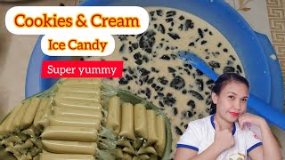 COOKIES EN CREAM ICE CANDY PANG NEGOSYO  NO COOK RECIPE  BUSINESS IDEAS  TWEETIEBIRD VLOG [upl. by Ahsiryt579]