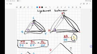 Ligedannet trekanter [upl. by Onitram]
