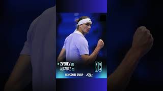 Tennis Turin 2024 Zverev is the first to reach the semifinals from the Newcombe Group 👏 shorts [upl. by Arsuy]