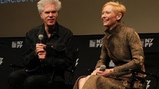 NYFF51 quotOnly Lovers Left Alivequot QampA  Jim Jarmusch Tilda Swinton [upl. by Annahoj467]