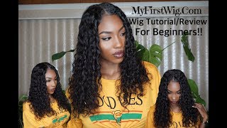 How To SLAY a wig for Beginners MyFirstWigcom wig tutorialreview [upl. by Schweiker]