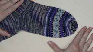 Socken Anstricken Teil 2 [upl. by Bully]