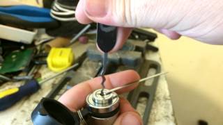 Trailer Hitch Lock Picked open [upl. by Rimas]