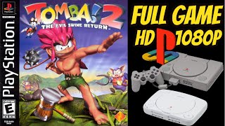 Tomba 2 The Evil Swine Return PS1 100 ALL 1334 Events Longplay Walkthrough HD 60FPS [upl. by Alahsal]