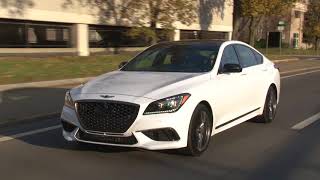 2018 Genesis G80 Sport  Complete Review  With Steve Hammes  TestDriveNow [upl. by Kurys]