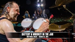 Metallica Battery amp Whiskey in the Jar São Paulo Brazil  March 22 2014 [upl. by Sholley565]