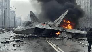 3 MINUTES AGO F16s of Ukraine Airforce DOWNED Chineese SU57 Fighter Jet over Moscow [upl. by Nahtanaoj762]