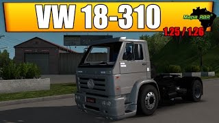 MAPA RBR  DOWNLOAD VW 18310 FUSCÃO 125 E 126  EURO TRUCK SIMULATOR 2 [upl. by Cos685]