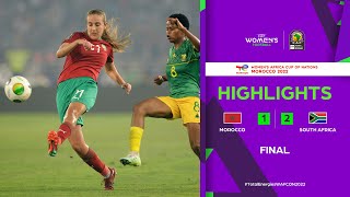 Morocco 🆚 South Africa Womens Africa Cup of Nations 2022  Final [upl. by Oicnedif]