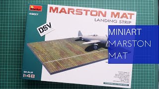 Miniart 148 Marston Mat Landing Strip 49017 Review [upl. by Alaine905]