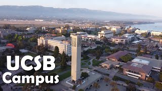 University of California Santa Barbara  UCSB  4K Campus Drone Tour [upl. by Haronid]