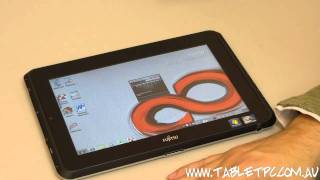 Fujitsu Stylistic Q550  2011 Windows 7 Slate Tablet PC Australian Review [upl. by Kemble]