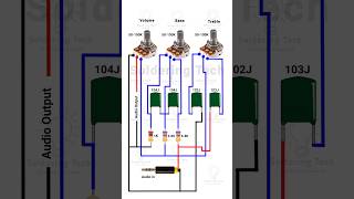 Bass Treble Volume controller circuit  shorts diy bass [upl. by Xuerd]