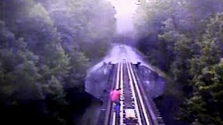 UNBELIEVABLE VIDEO Train runs over people attempting to cross railroad bridge women survive [upl. by Osnofledi321]