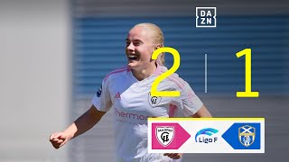 Madrid CFF vs Costa Adeje Tenerife 21  Resumen y goles  Highlights Liga F [upl. by Friedrick]