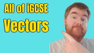 All of iGCSE Vectors in 50 Minutes  WHAT YOU NEED TO KNOW [upl. by Netsua473]