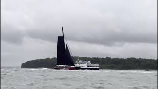 Round the Island Race 2024  Stage 4  First MultiHull [upl. by Ailey723]