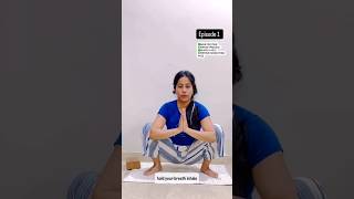 EPISODE 1 Part1  PCOD ASANA SERIES MALASANA shorts yogadaily yoga motivationyoutubeshorts [upl. by Rior]