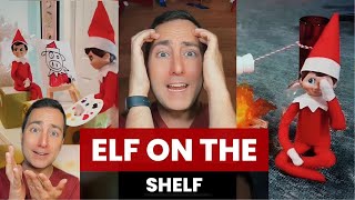 Elf on the Shelf Ideas  Elf on the Shelf Gone Wrong [upl. by Hiro]