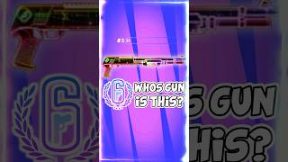 Who’s Shotgun is the Super 90 R6 6 r6quiz quiz gaming rainbowsixsiege [upl. by Waverly616]