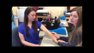 Cross Friction Massage for Tennis Elbow [upl. by Guise]