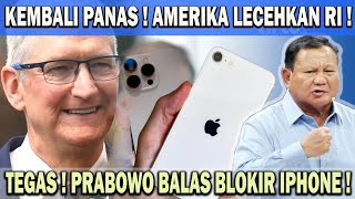 AMERIKA INDONESIA KEMBALI PANAS  AMERIKA LECEHKAN INDONESIA❗️PRABOWO BALIK BALAS BLOKIR IPHONE 😱 [upl. by Gnirol]